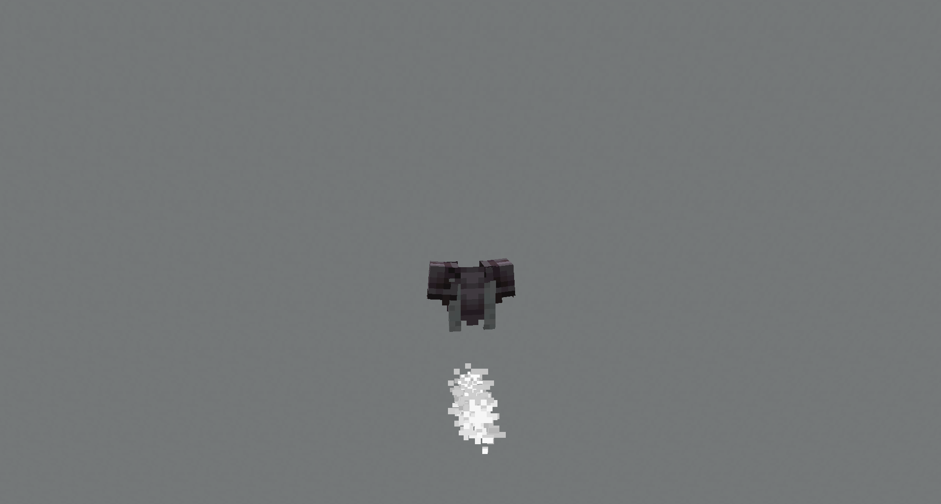 Active jetpack with particles below