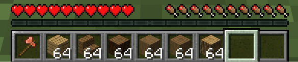 Loaded Hotbar in Survival
