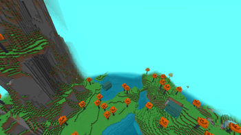 OLD image of the biome. now its quite different