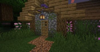 A new structure found in forest biomes. Contains music related items and blocks.