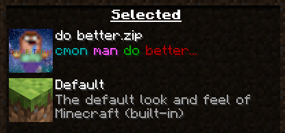 only acceptable way to play minecraft