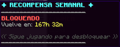 Recompensa Semanal