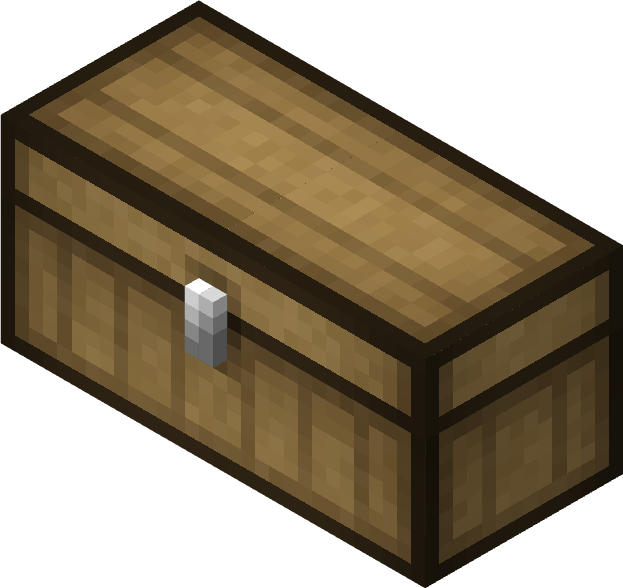 Double oak chest