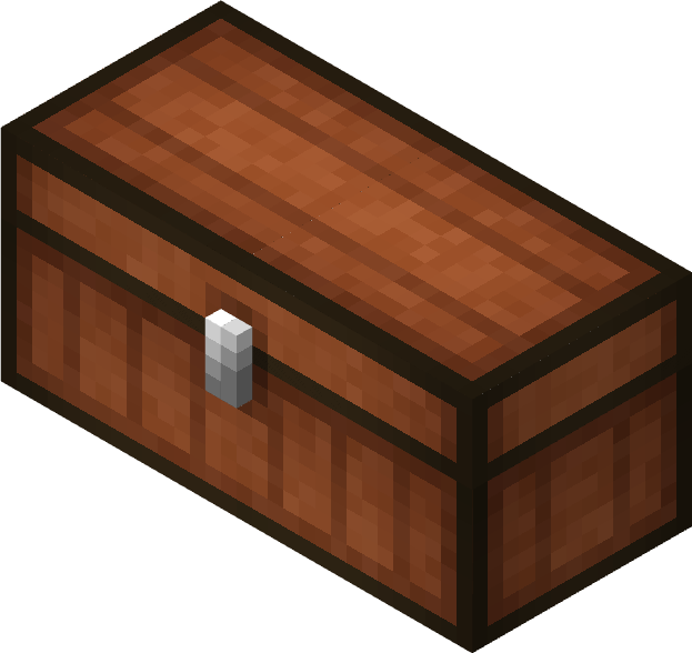 Double acacia chest