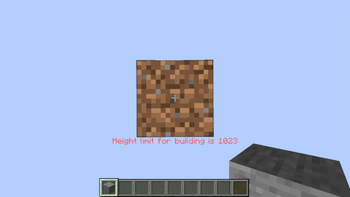 height limit for building is 1023