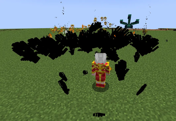 Black Hands block projectiles
