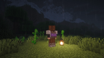 Backpack in adventure