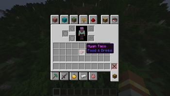 Nyan taco in inventory