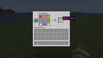 Nyan taco craft