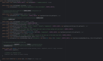 Jason Config Example