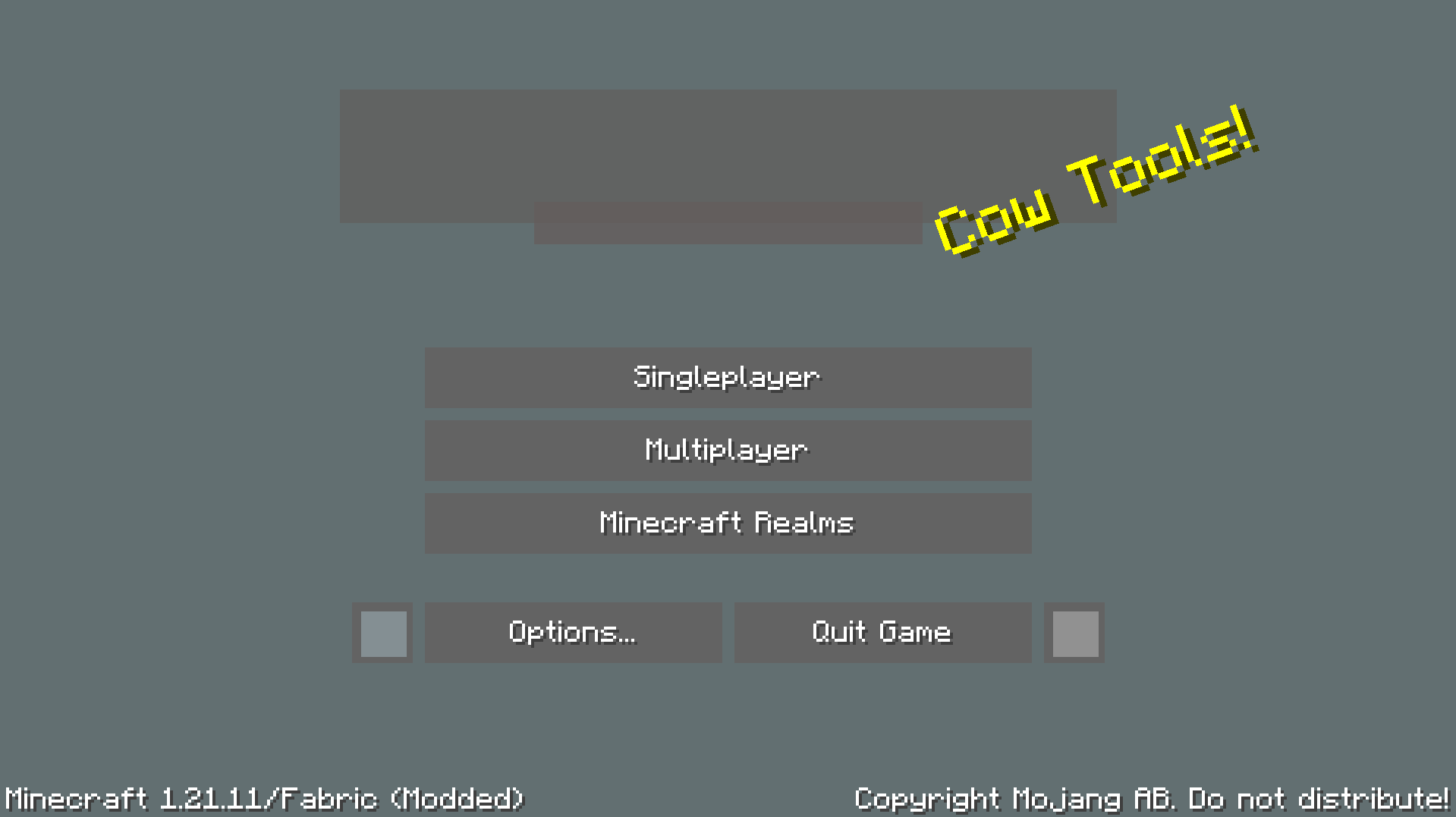 Title screen