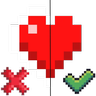 NO more blinking hearts