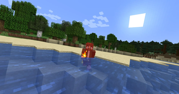 Blazeborn dying in water (Hydrophobia)