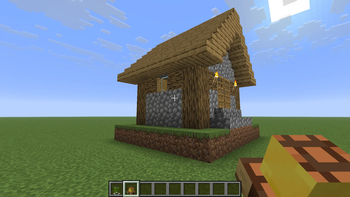 Placed structure