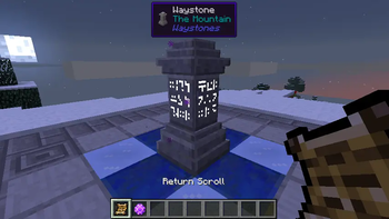 Waystone on a Mountaintop