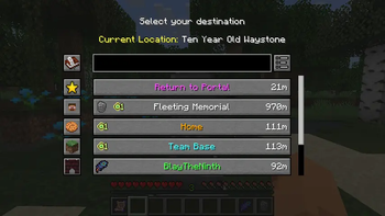 Waystone Menu