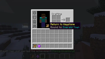 Inventory Button