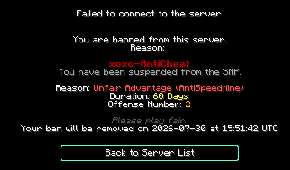 Example Ban