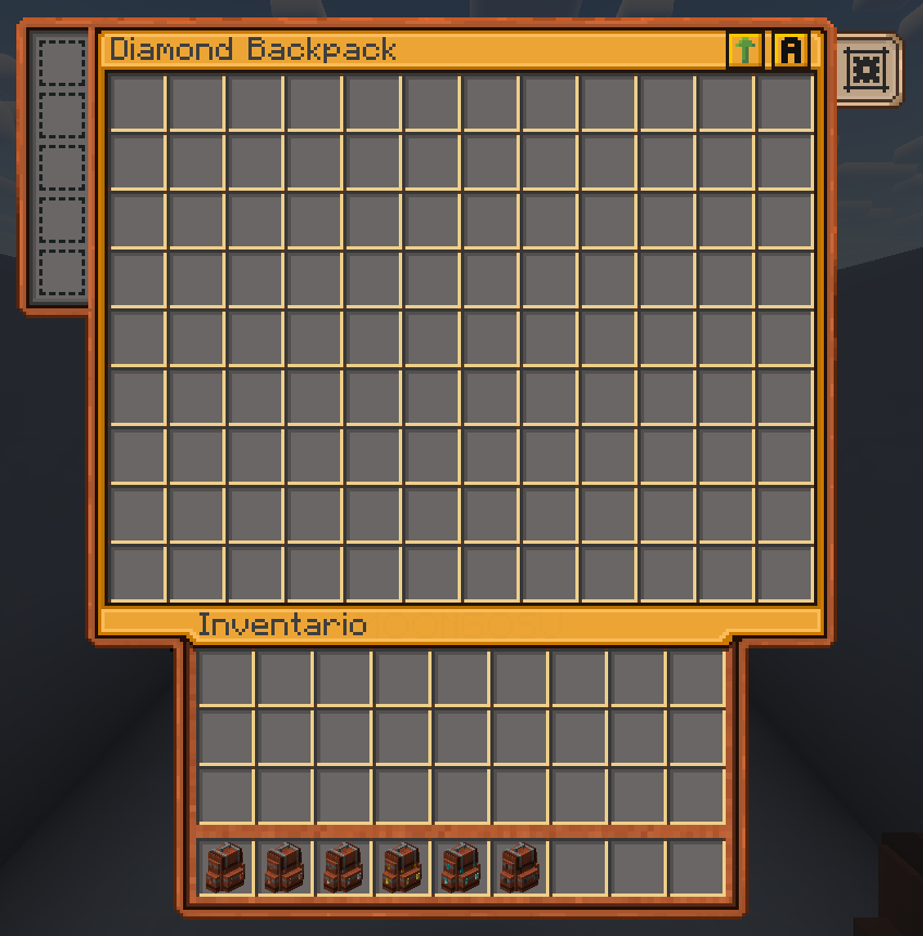 Diamond Backpack GUI