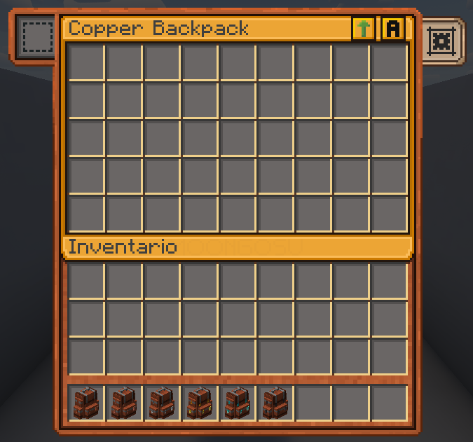 Copper Backpack GUI