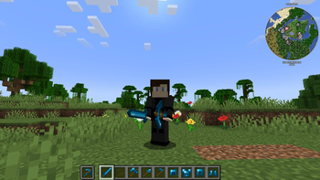 Sword and Pickaxe