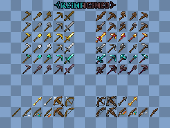 Vanilla (left) and Reimagined (right) 