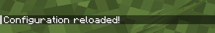 Config reload command