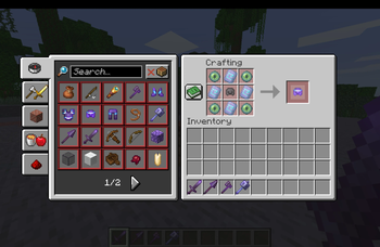 Helmet recipe
