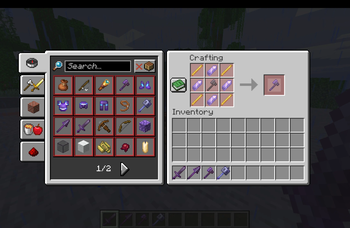 Axe recipe