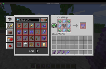 Chestplate recipe