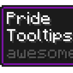 Intersex Pride Flag Tooltip (Frame-only Monochrome)