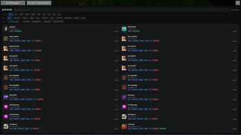Server list