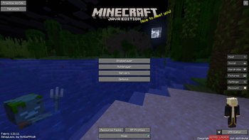 Title screen