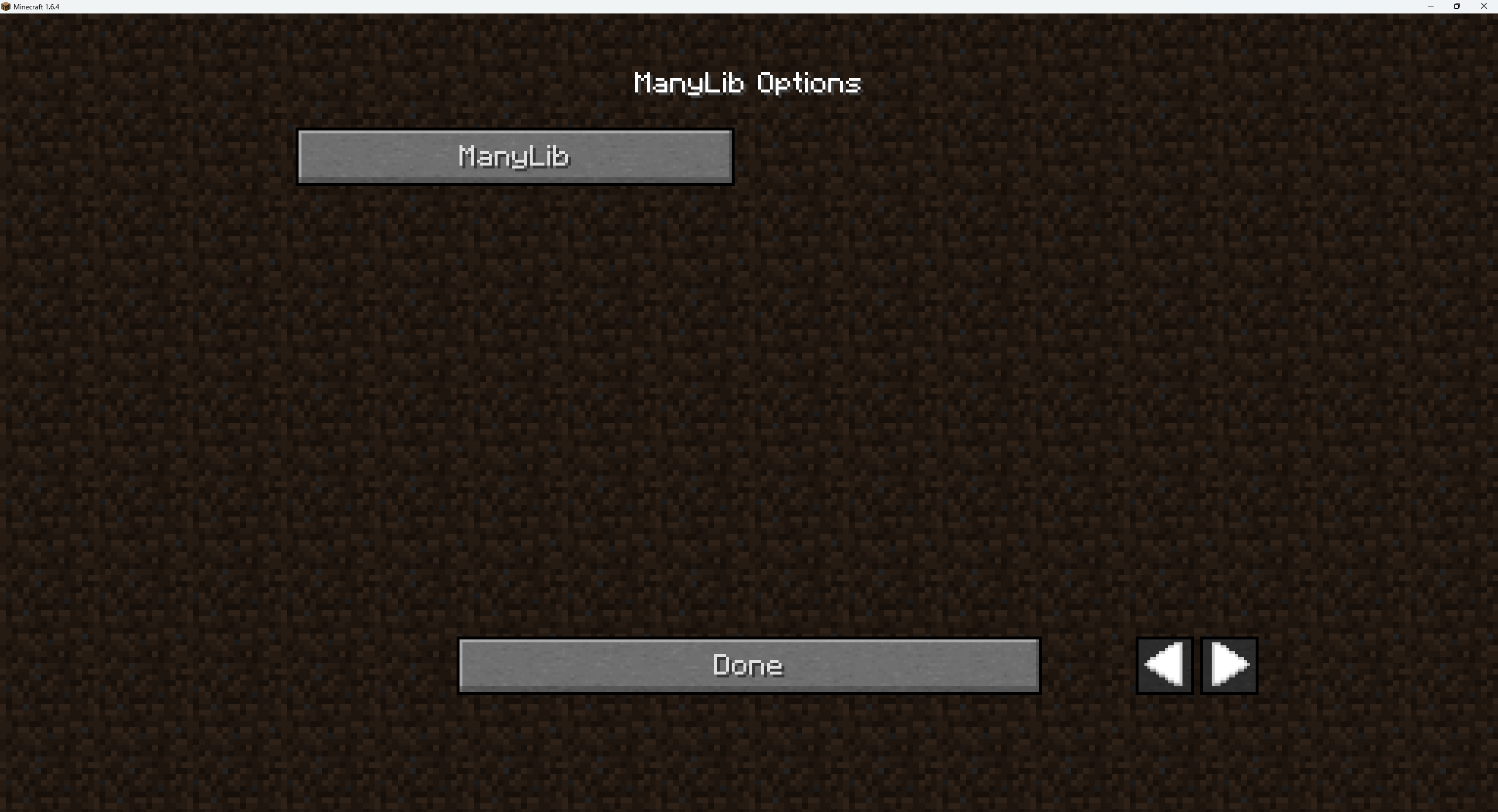 MOD Configuration Collection