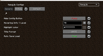 Configuration Interface