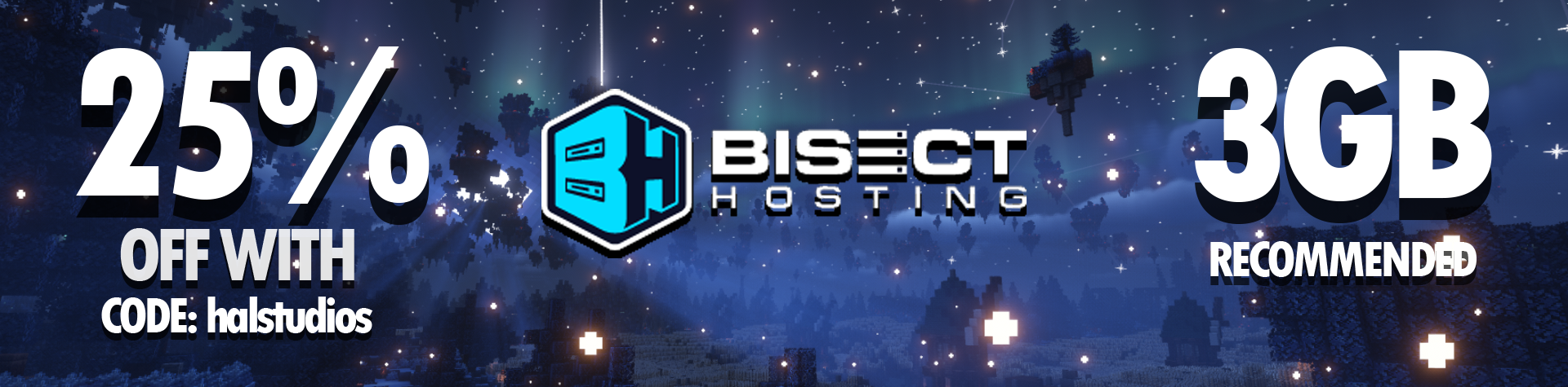 25% off bisect hosting with code: halstudios