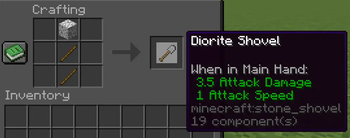 Diorite Shovel