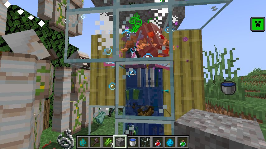 Allay (is drowning) was effected with Infested Item and Infested Mob potion