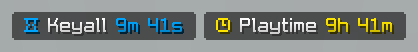 Keyall & Playtime HUD
