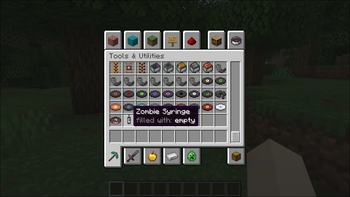 in creative tab