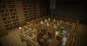 Modernisation of the classic library room