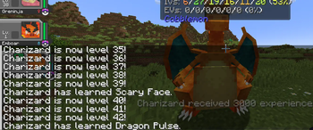Charizard learning dragon pulse at level 42