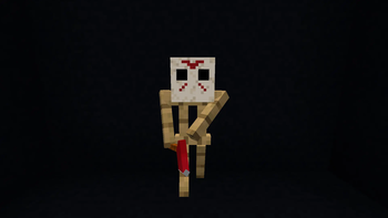 axe and mask