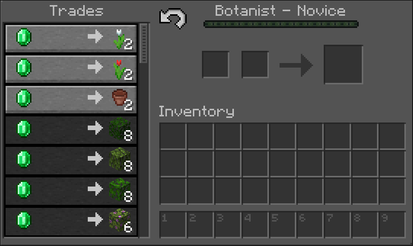 botanist trades