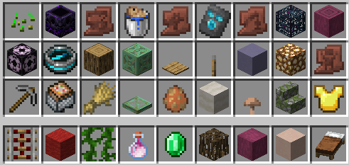 All items from /randomitems