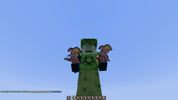 Scampton Totem in hands