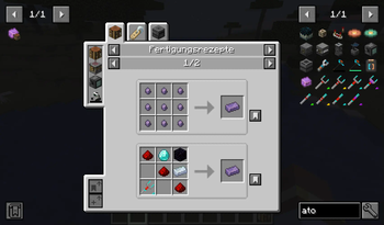 Crafting Refined Obsidian