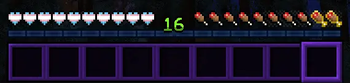 empty xp bar