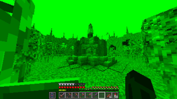 Ditto, But With Creeper Shader