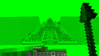 Ditto, But With Creeper Shader